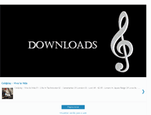 Tablet Screenshot of albumcoldplay.blogspot.com