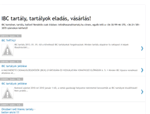 Tablet Screenshot of ibctartaly.blogspot.com