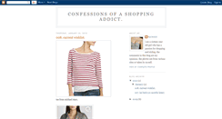 Desktop Screenshot of confessionsofashoppingaddict-rachieee.blogspot.com