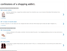 Tablet Screenshot of confessionsofashoppingaddict-rachieee.blogspot.com