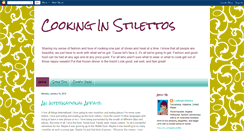 Desktop Screenshot of cookinginstilettos-cookinginstilettos.blogspot.com