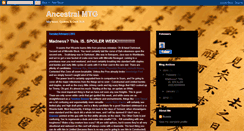 Desktop Screenshot of ancestralmtg.blogspot.com
