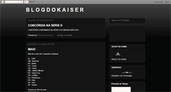 Desktop Screenshot of blogdokaiser.blogspot.com