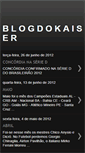 Mobile Screenshot of blogdokaiser.blogspot.com
