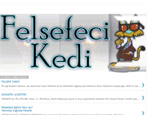 Tablet Screenshot of felsefecikedi.blogspot.com