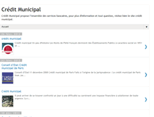 Tablet Screenshot of credit-municipal.blogspot.com
