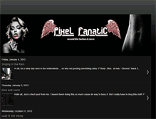 Tablet Screenshot of pixelfanatic.blogspot.com