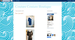 Desktop Screenshot of couturecoutureboutique.blogspot.com