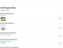 Tablet Screenshot of driftingcowboy.blogspot.com