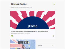 Tablet Screenshot of divisasonline.blogspot.com