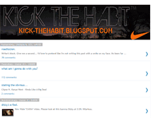 Tablet Screenshot of kick-thehabit.blogspot.com