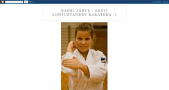 Desktop Screenshot of karatekadri.blogspot.com