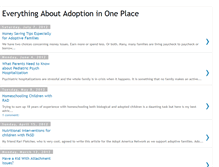 Tablet Screenshot of everythingadoption.blogspot.com