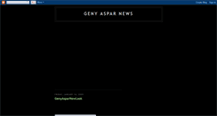 Desktop Screenshot of genyaspar.blogspot.com