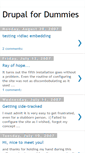 Mobile Screenshot of drupalfordummies.blogspot.com