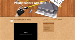 Desktop Screenshot of plastificadoracaballito.blogspot.com