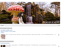 Tablet Screenshot of myworldsofwords.blogspot.com