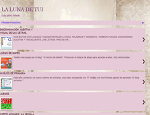 Tablet Screenshot of lalunadetui.blogspot.com
