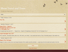 Tablet Screenshot of bbosstours.blogspot.com