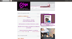 Desktop Screenshot of eligejovenes.blogspot.com