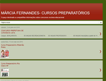 Tablet Screenshot of marciafernandesconsultoria.blogspot.com