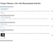 Tablet Screenshot of frozenwomanlifewithra.blogspot.com