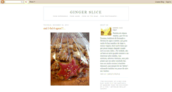 Desktop Screenshot of gingerslice.blogspot.com