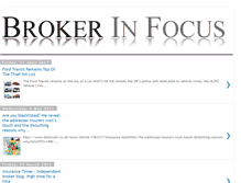 Tablet Screenshot of brokerinfocus.blogspot.com