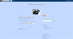 Desktop Screenshot of lorispantaleo.blogspot.com