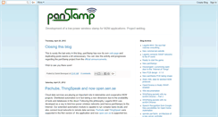 Desktop Screenshot of panstamp.blogspot.com