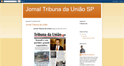 Desktop Screenshot of jornaltribunadauniaosp.blogspot.com