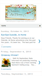 Mobile Screenshot of outsideathome.blogspot.com