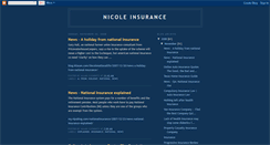 Desktop Screenshot of nicoleinsurance.blogspot.com