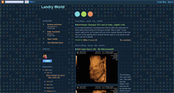 Desktop Screenshot of landryworld.blogspot.com