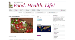 Desktop Screenshot of foodhealthlife.blogspot.com