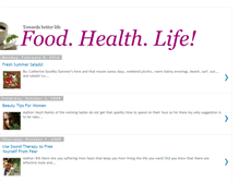 Tablet Screenshot of foodhealthlife.blogspot.com