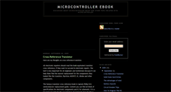 Desktop Screenshot of microcontrollerebook.blogspot.com