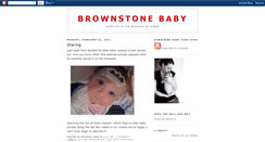 Desktop Screenshot of brownstonebaby.blogspot.com