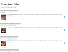 Tablet Screenshot of brownstonebaby.blogspot.com