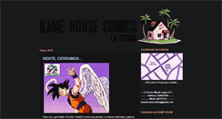 Desktop Screenshot of kamehousecomics.blogspot.com