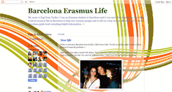 Desktop Screenshot of erasmuslifebarcelona.blogspot.com