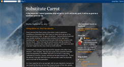 Desktop Screenshot of hambo-substitutecarrot.blogspot.com