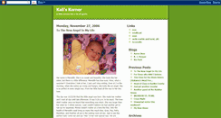 Desktop Screenshot of kaliskorner.blogspot.com