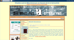 Desktop Screenshot of meta-universum.blogspot.com