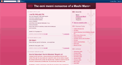 Desktop Screenshot of mashi-jo.blogspot.com