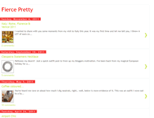 Tablet Screenshot of fiercepretty.blogspot.com