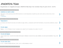 Tablet Screenshot of jpmontoya-team.blogspot.com