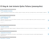 Tablet Screenshot of joseanquiles.blogspot.com