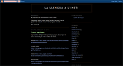 Desktop Screenshot of lallenguaalinsti.blogspot.com