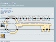 Tablet Screenshot of diariodeuntoc.blogspot.com